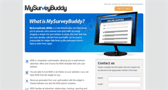 Desktop Screenshot of mysurveybuddy.com